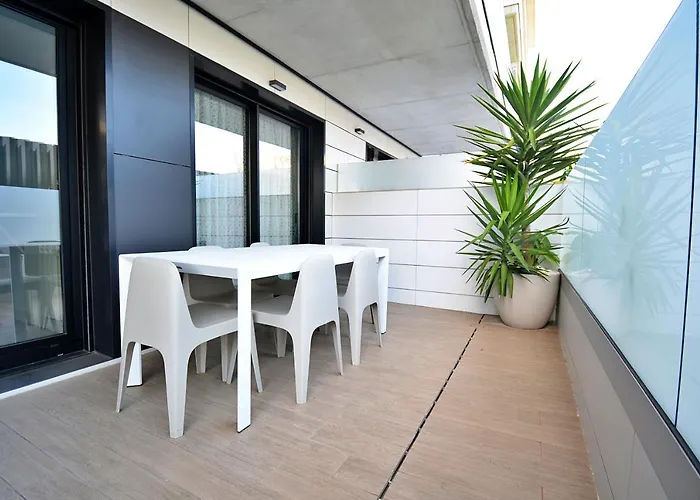 Tu Oasis Con Piscina En Portonovo Διαμέρισμα